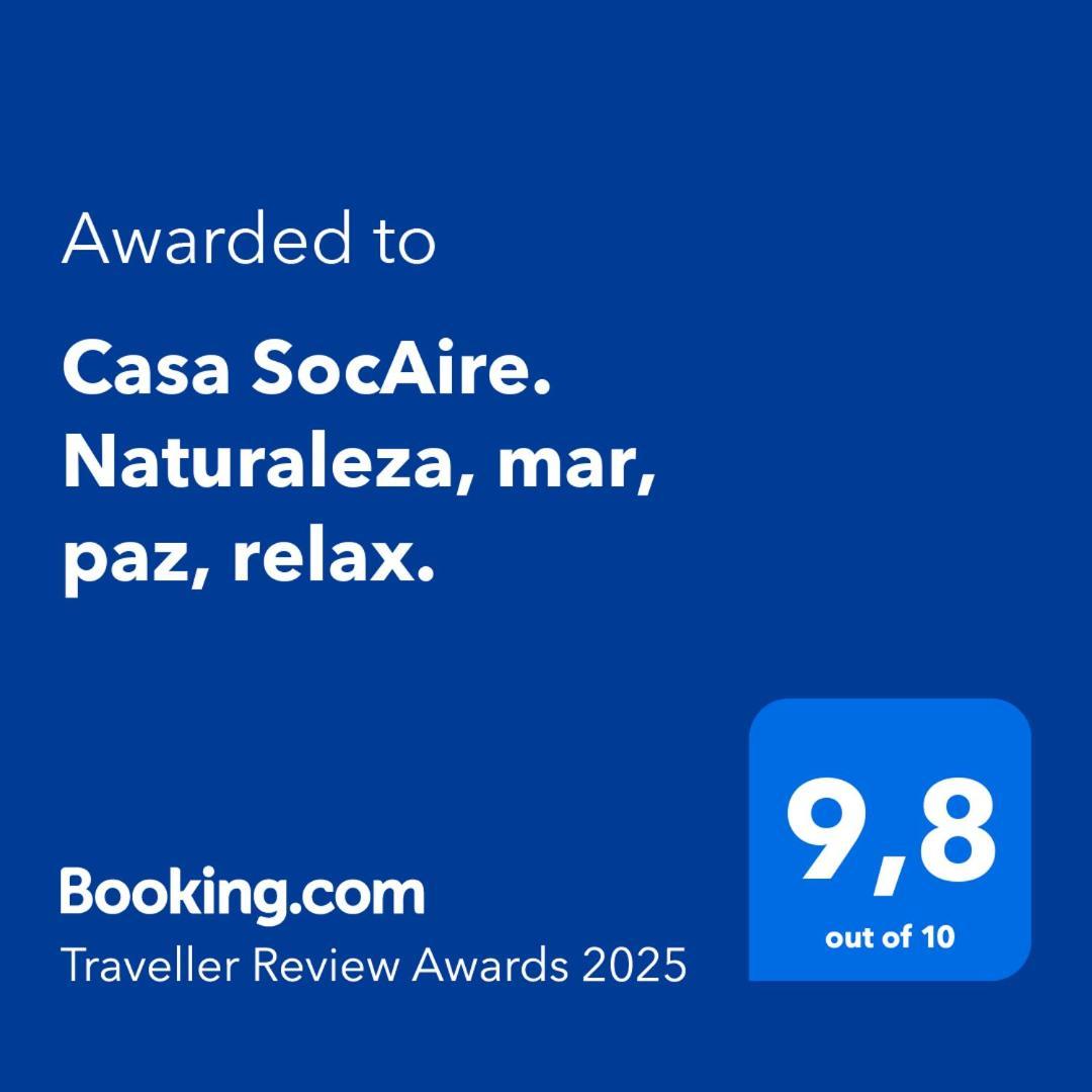 Casa Socaire. Naturaleza, Mar, Paz, Relax. Табайеско Экстерьер фото
